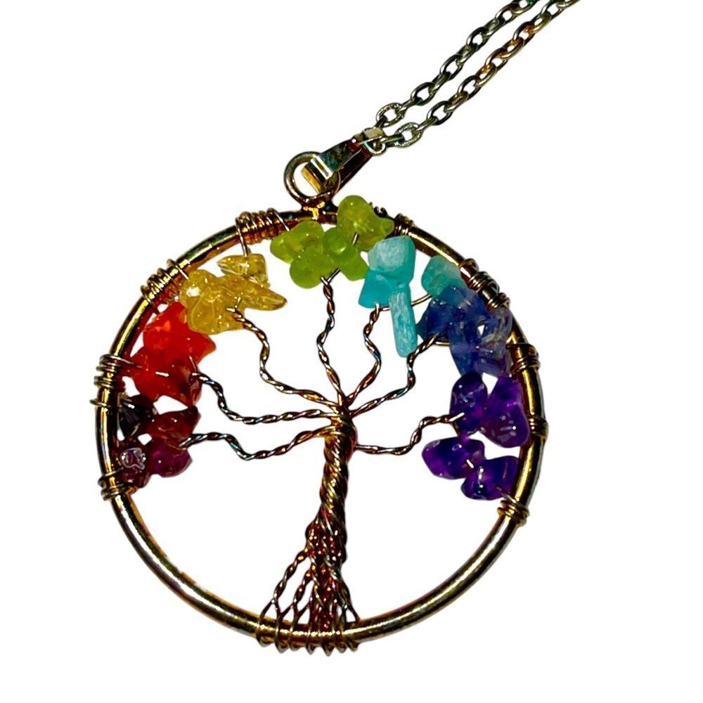 NIB Carlsbad Caverns Tree of Life Pendant Necklace